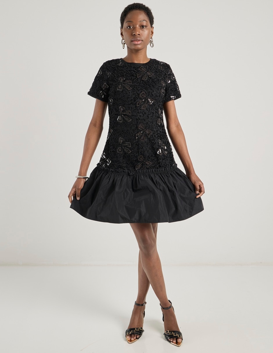 Vestido corto de fiesta escote Regular 5