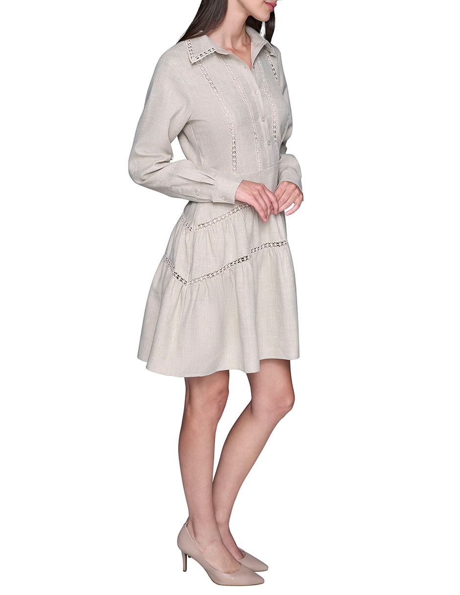 Vestido corto casual para mujer