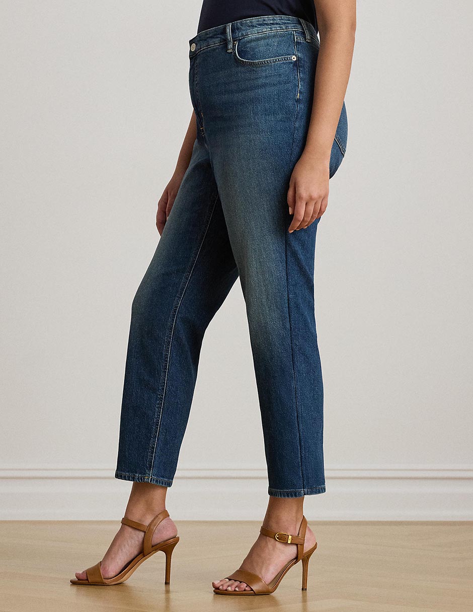 Jeans straight para mujer 6
