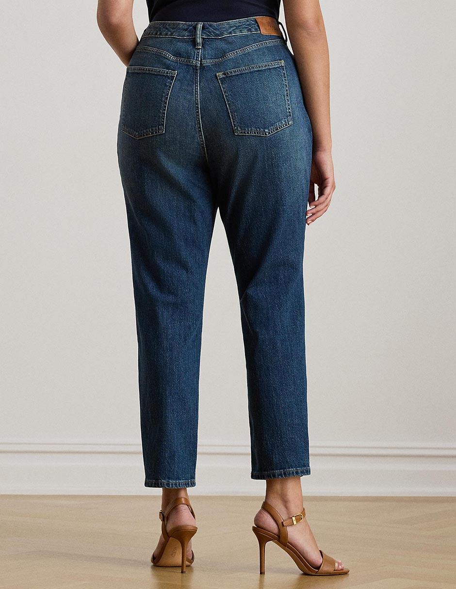 Jeans straight para mujer 7
