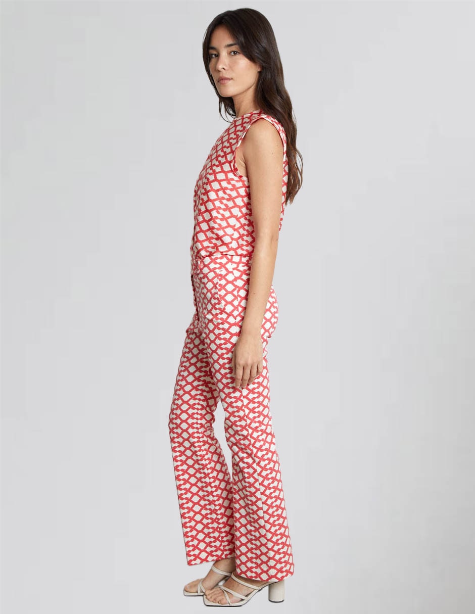 Pantalón Trucco straight para mujer
