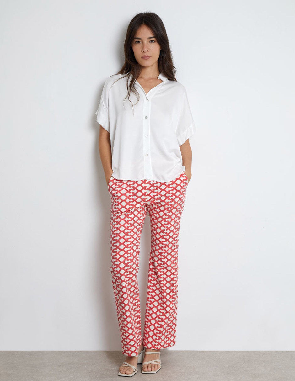 Blusa Trucco manga al codo para mujer