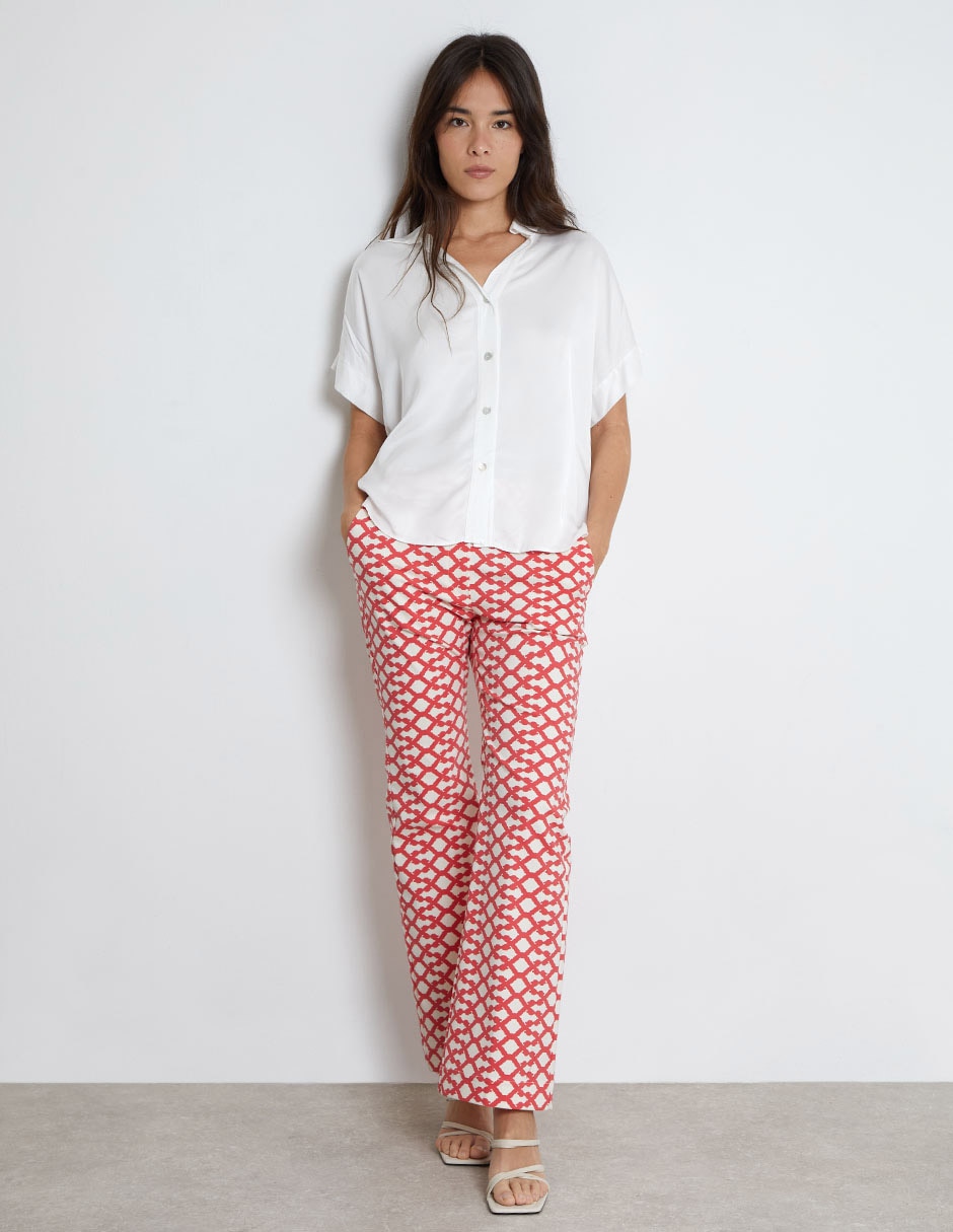 Blusa Trucco manga al codo para mujer