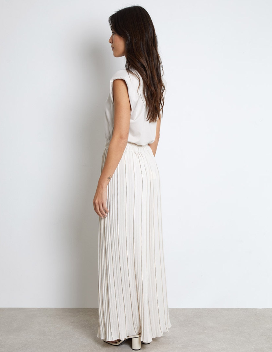 Pantalón amplio para mujer 4