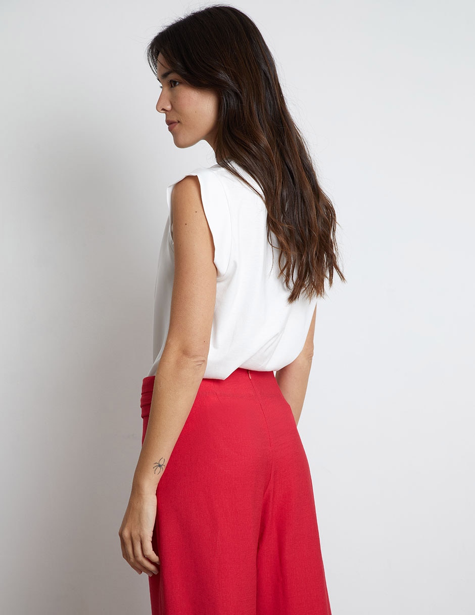 Blusa Trucco manga corta para mujer