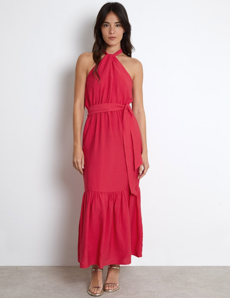 Vestido largo casual para mujer