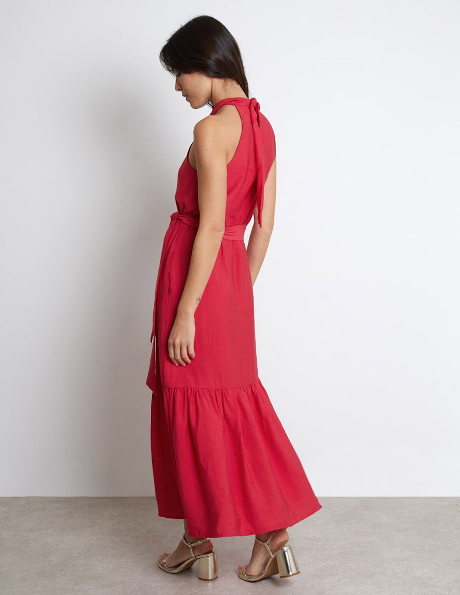 Vestido largo casual para mujer