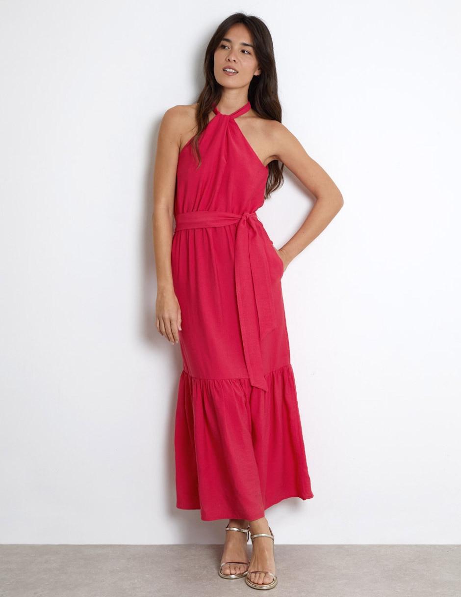 Vestido largo casual para mujer