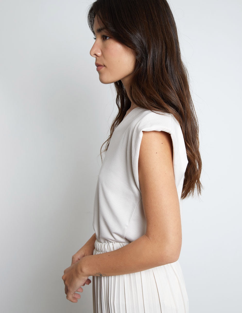 Blusa manga corta para mujer 6