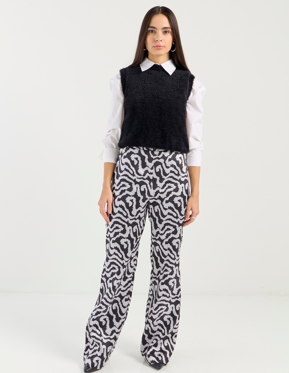 Pantalón amplio para mujer 3