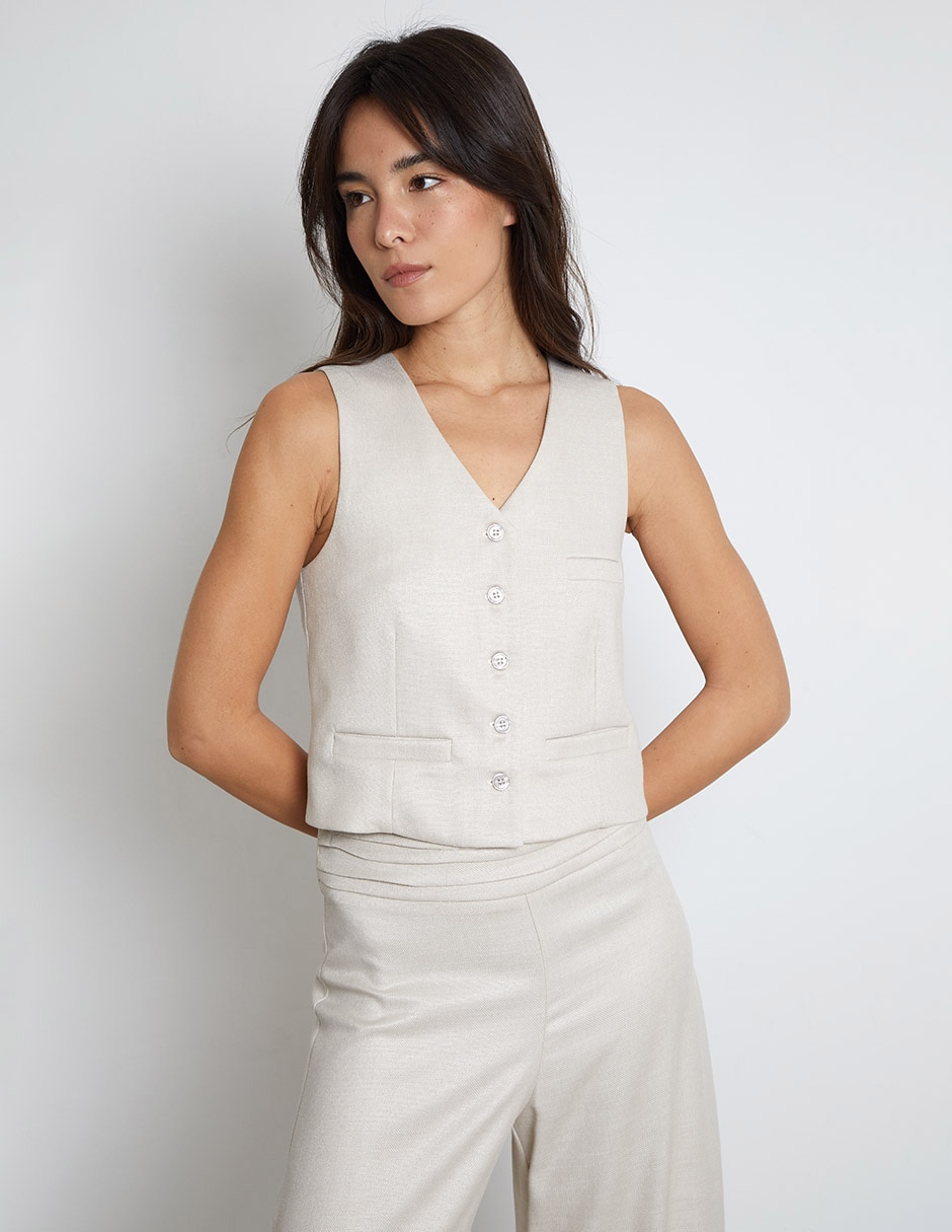 Chaleco de algodón para mujer 3