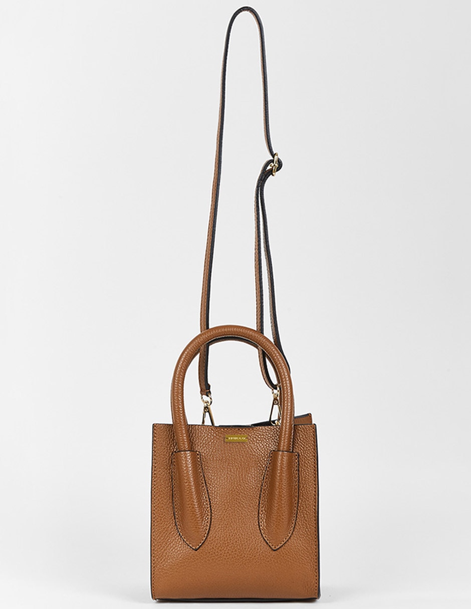 Bolsa satchel Bristol Blue de piel para mujer 1