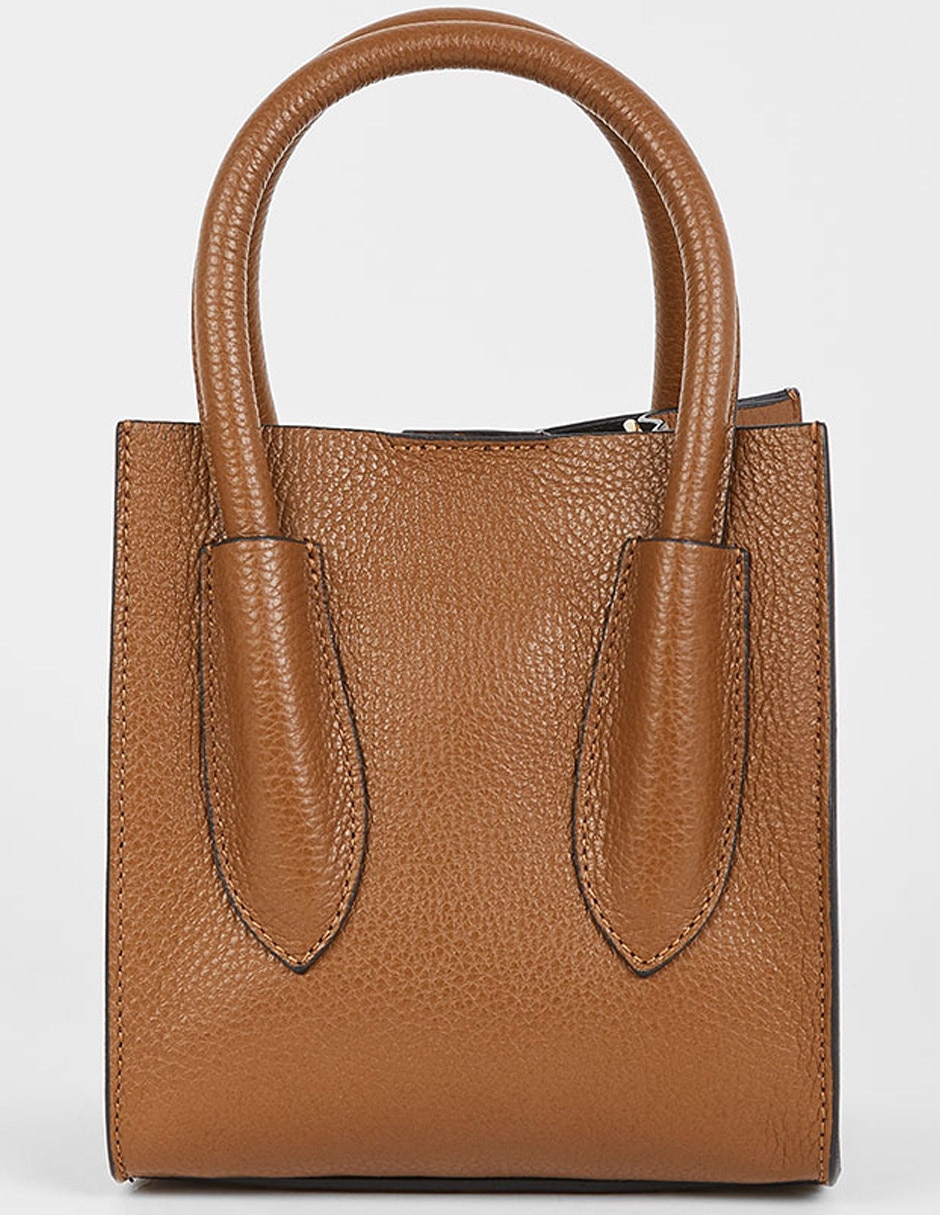 Bolsa satchel Bristol Blue de piel para mujer 8