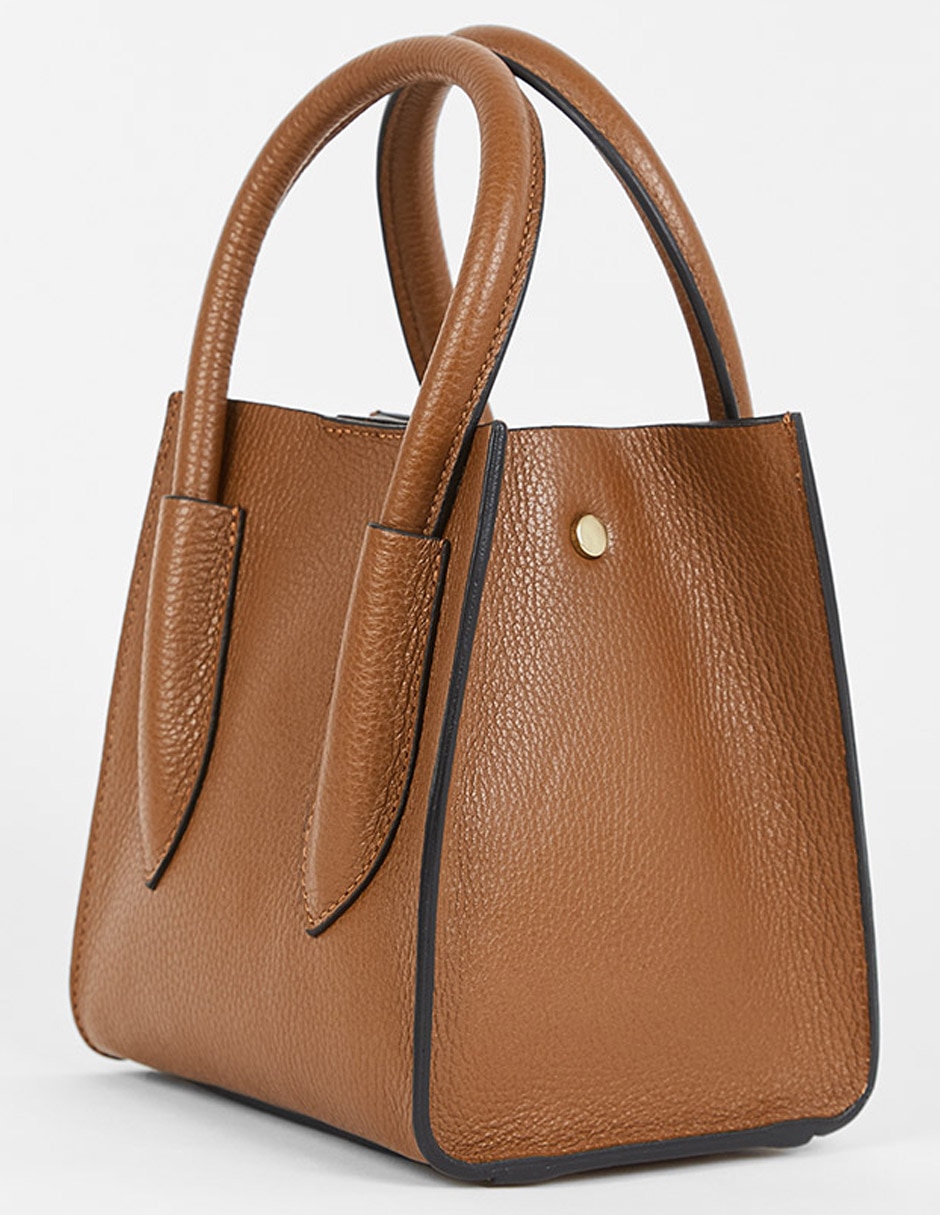 Bolsa satchel Bristol Blue de piel para mujer 9