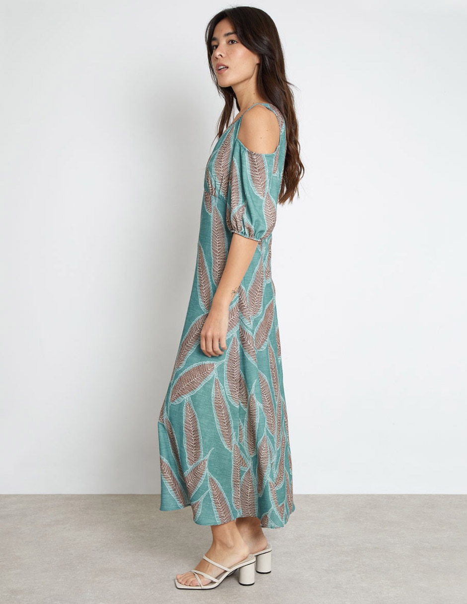 Vestido largo casual para mujer 5