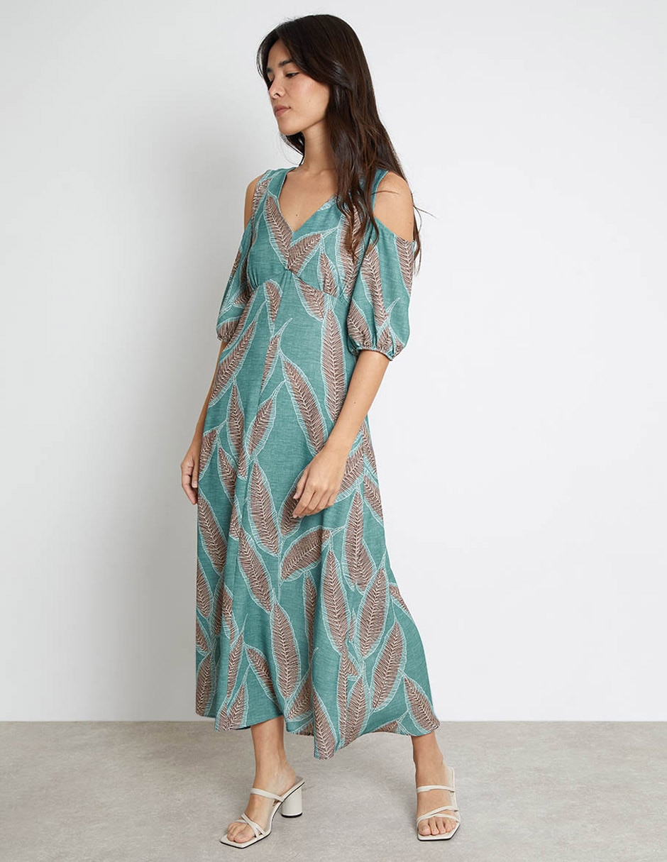 Vestido largo casual para mujer