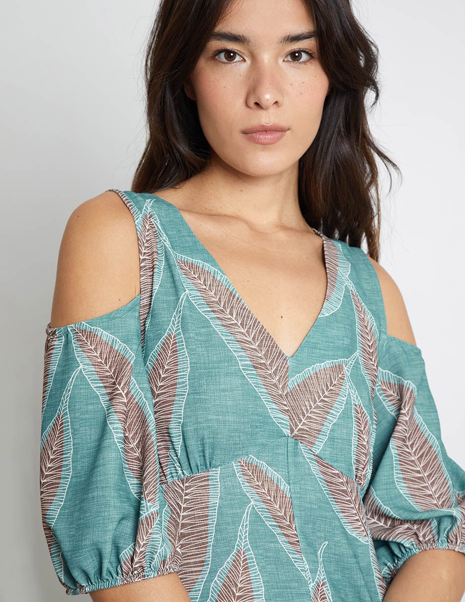 Vestido largo casual para mujer