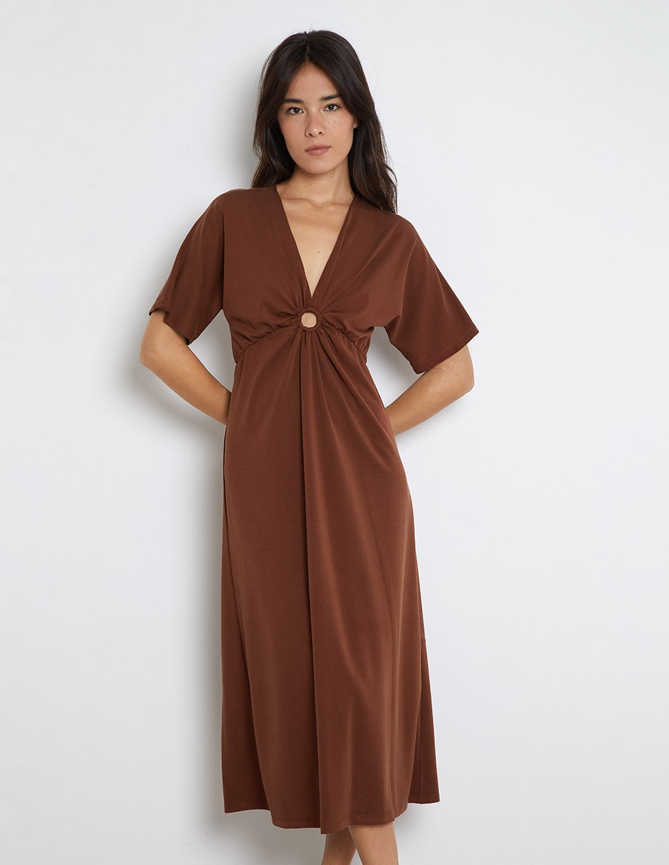 Vestido crop casual para mujer