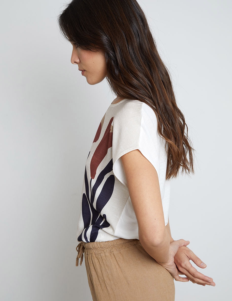 Blusa manga corta para mujer 6
