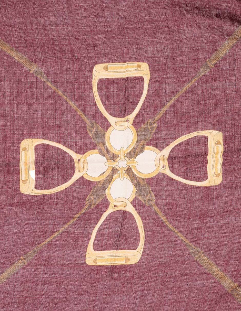 Pashmina de lana para mujer 7