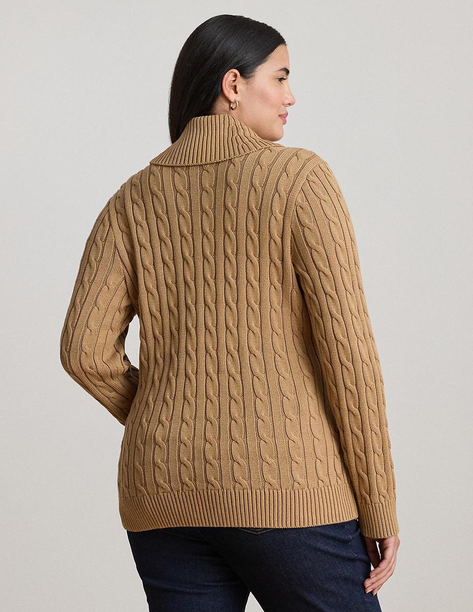 Suéter Lauren Plus cuello v para mujer