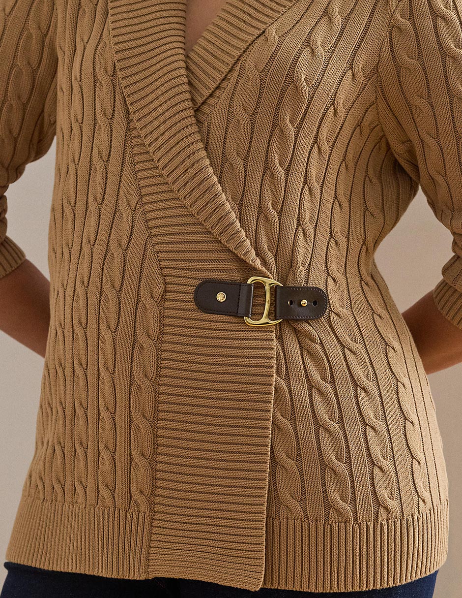 Suéter Lauren Plus cuello v para mujer