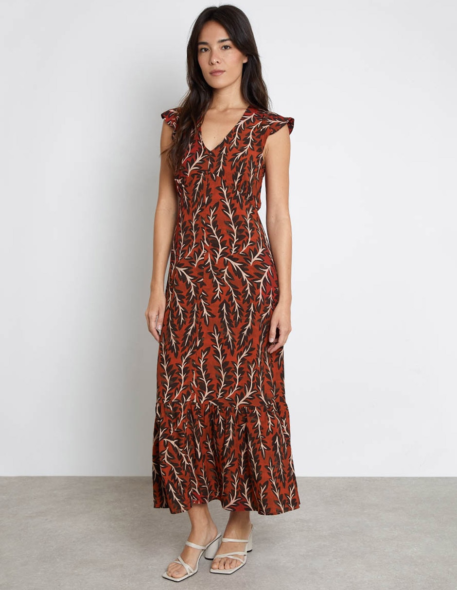 Vestido largo casual para mujer 3