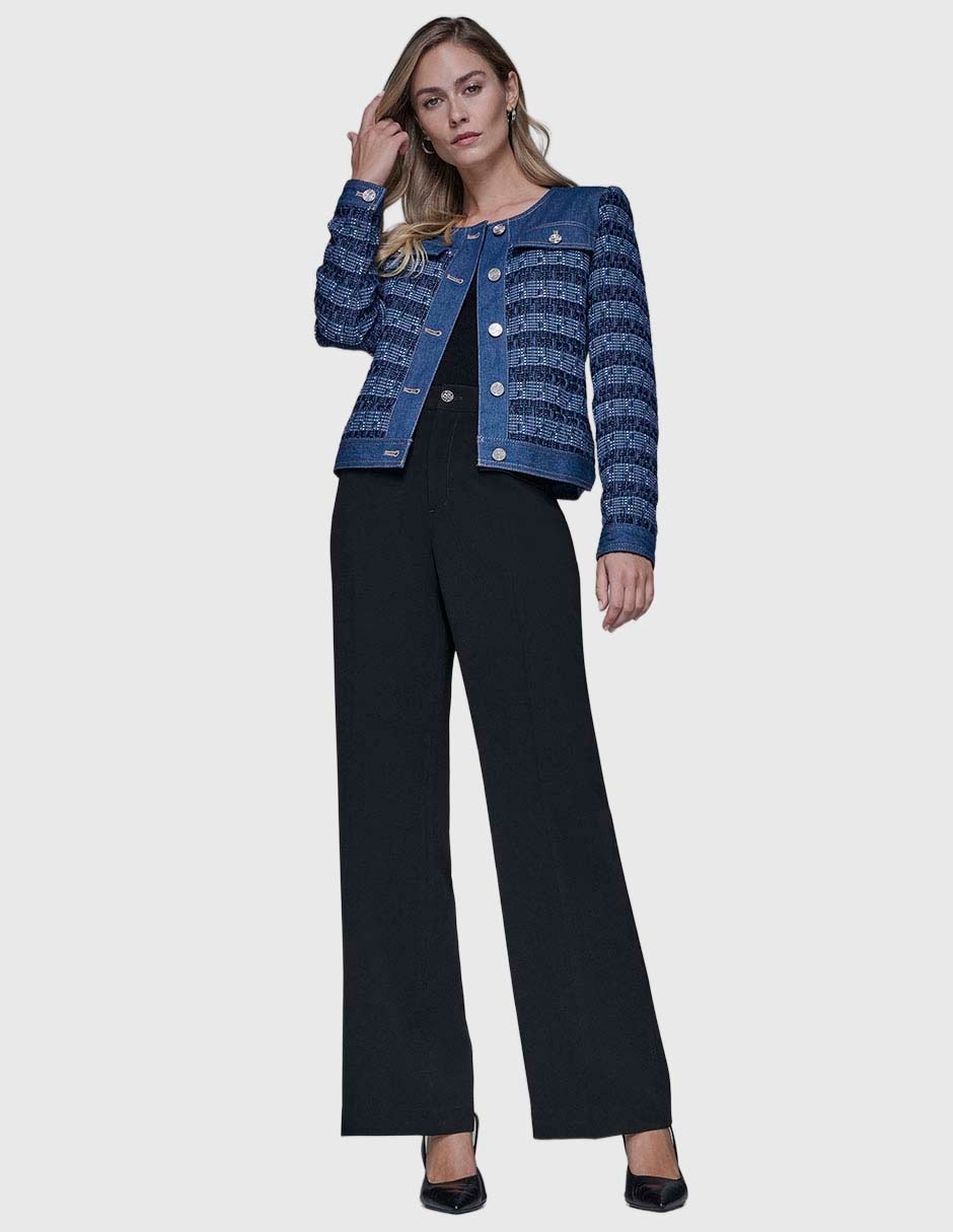 Chamarra denim Karl Lagerfeld Paris para mujer
