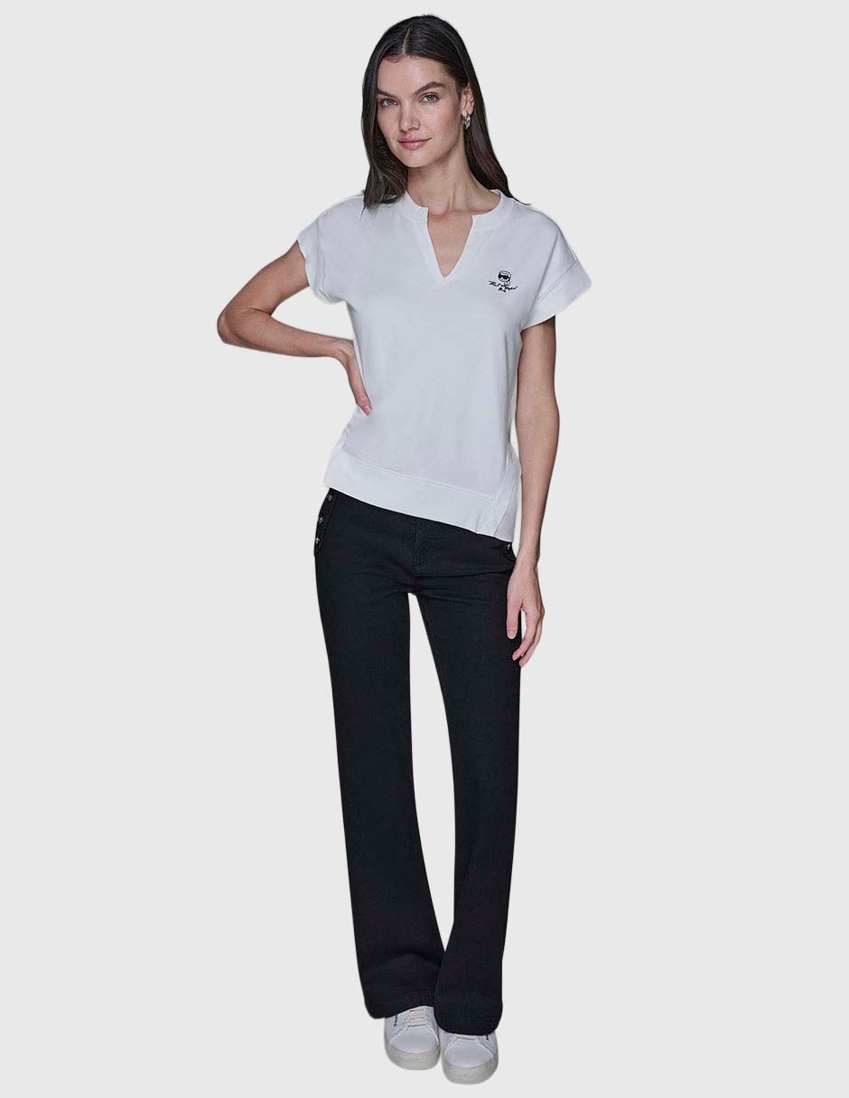 Blusa manga corta para mujer 1