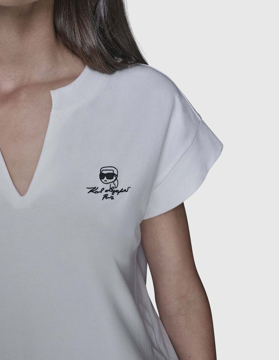 Blusa manga corta para mujer 12