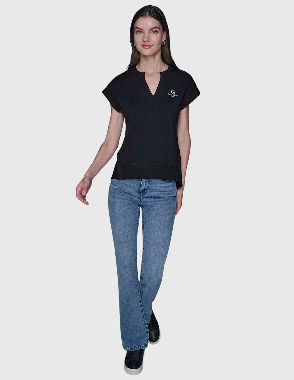 Blusa manga corta para mujer 9