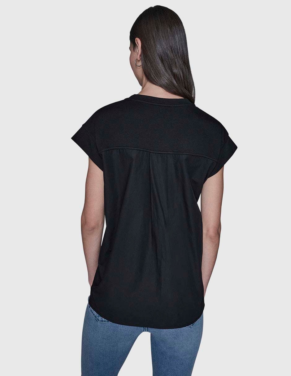 Blusa manga corta para mujer 10