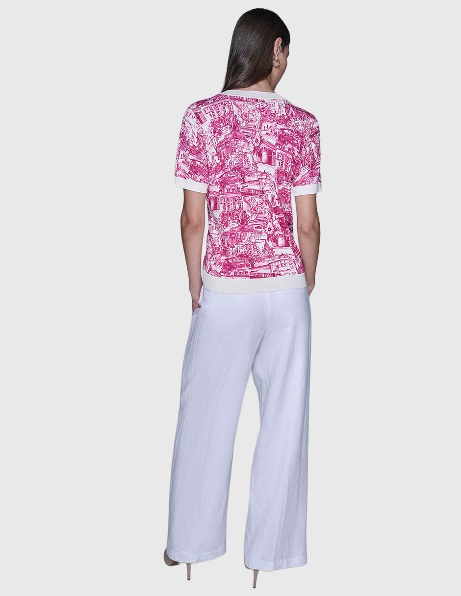 Blusa manga corta para mujer 9