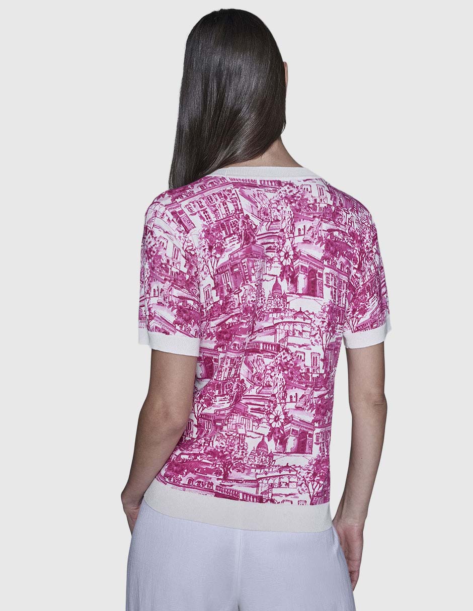 Blusa manga corta para mujer 10