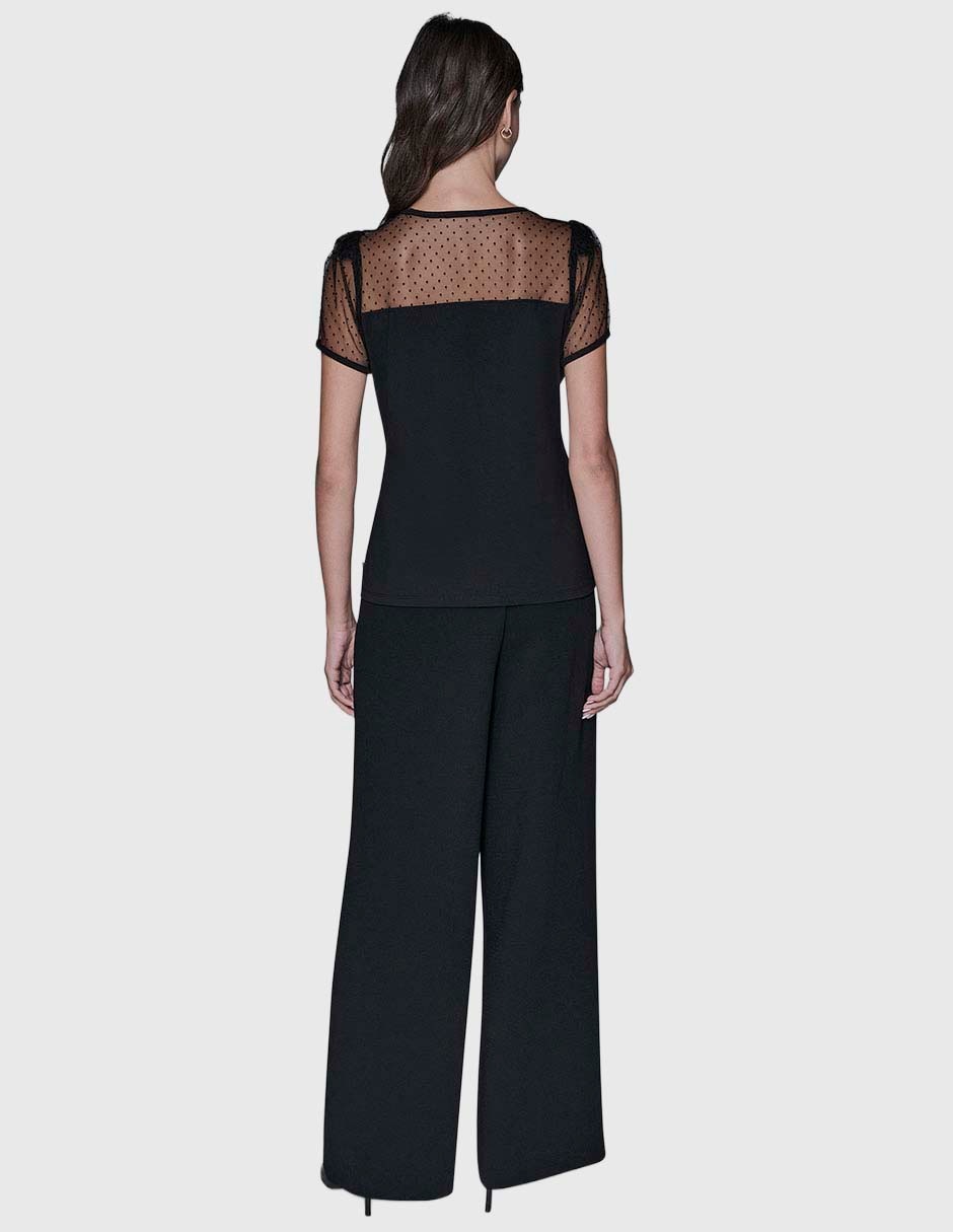 Blusa manga corta para mujer 10