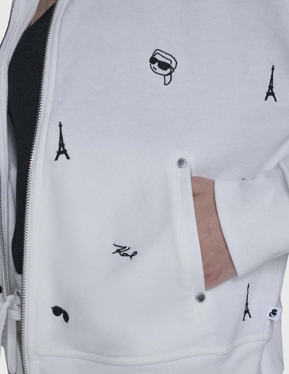 Sudadera con bolsillos para mujer 6