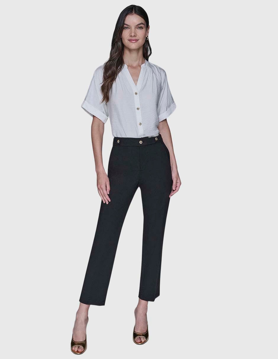 Pantalón chino slim para mujer Pantalón chino slim para mujer
