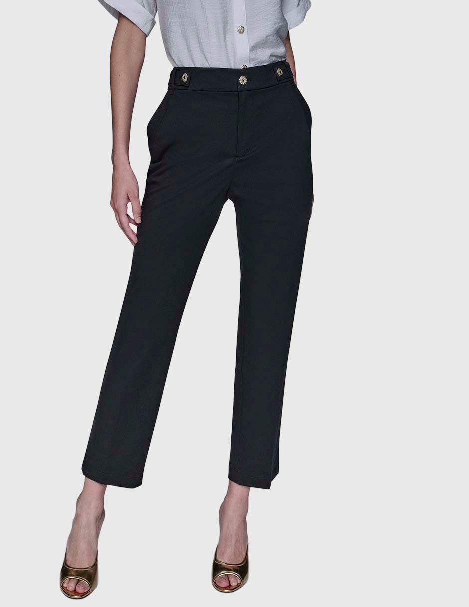 Pantalón chino Karl Lagerfeld Paris slim para mujer