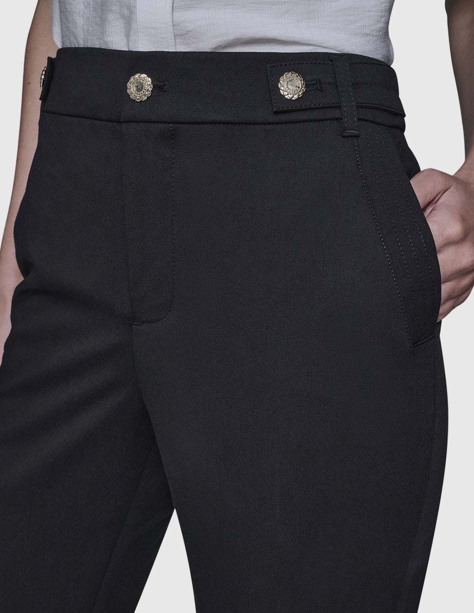 Pantalón chino Karl Lagerfeld Paris slim para mujer