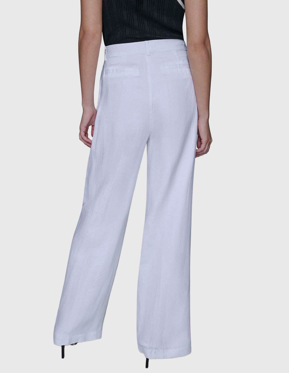 Pantalón chino Karl Lagerfeld Paris amplio para mujer