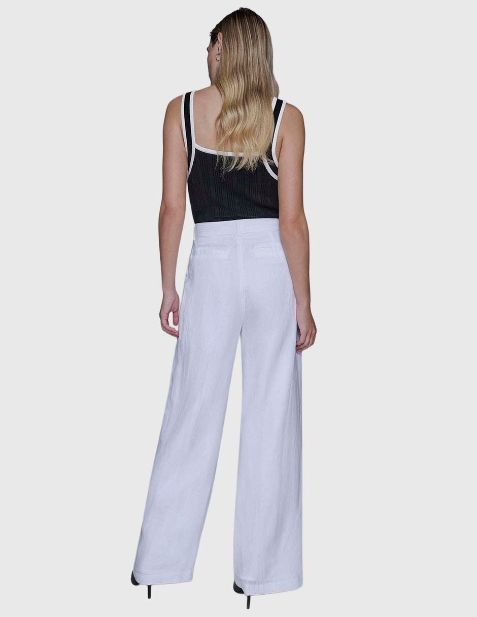 Pantalón chino Karl Lagerfeld Paris amplio para mujer