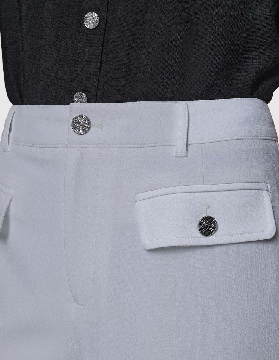 Pantalón chino slim para mujer 6