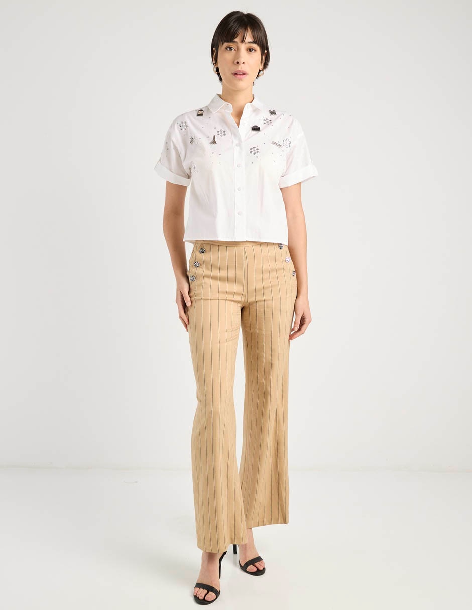 Pantalón amplio para mujer 5