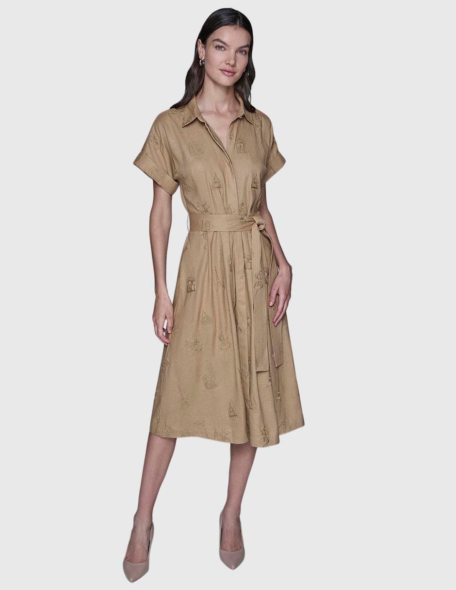 Vestido midi formal para mujer Vestido midi formal para mujer