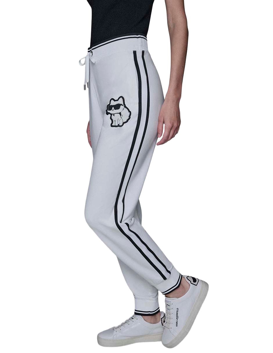 Pants slim con agujeta para mujer 6
