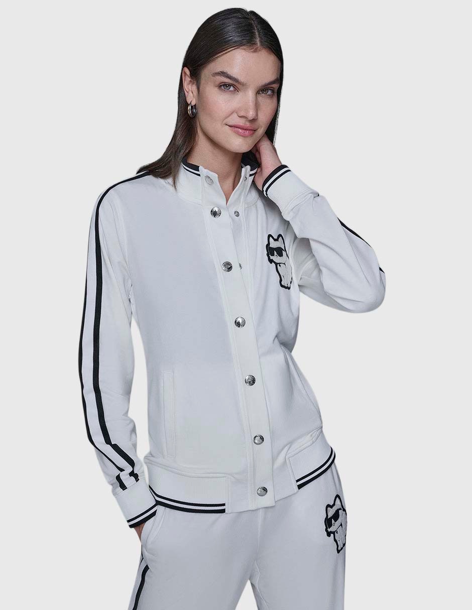 Sudadera con bolsillos Karl Lagerfeld Paris para mujer
