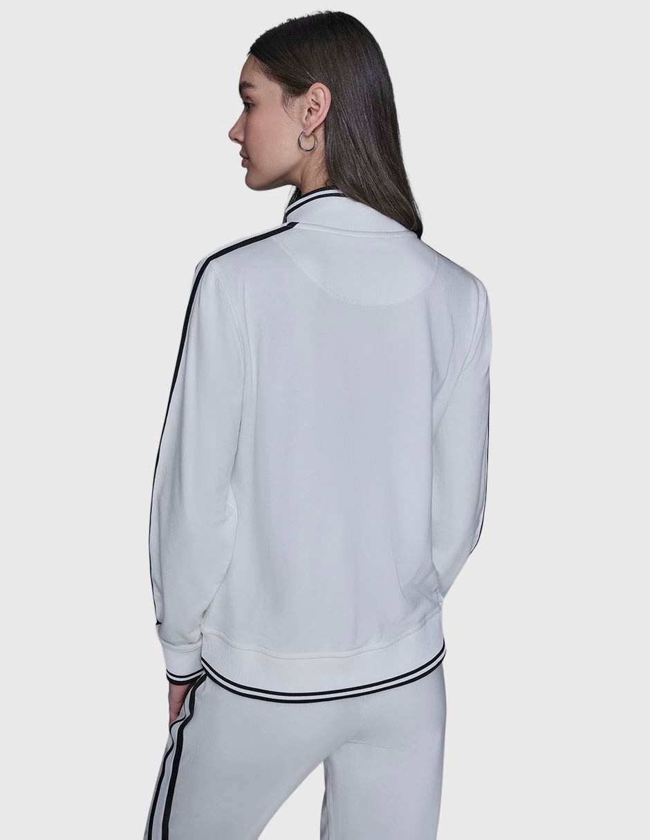 Sudadera con bolsillos Karl Lagerfeld Paris para mujer