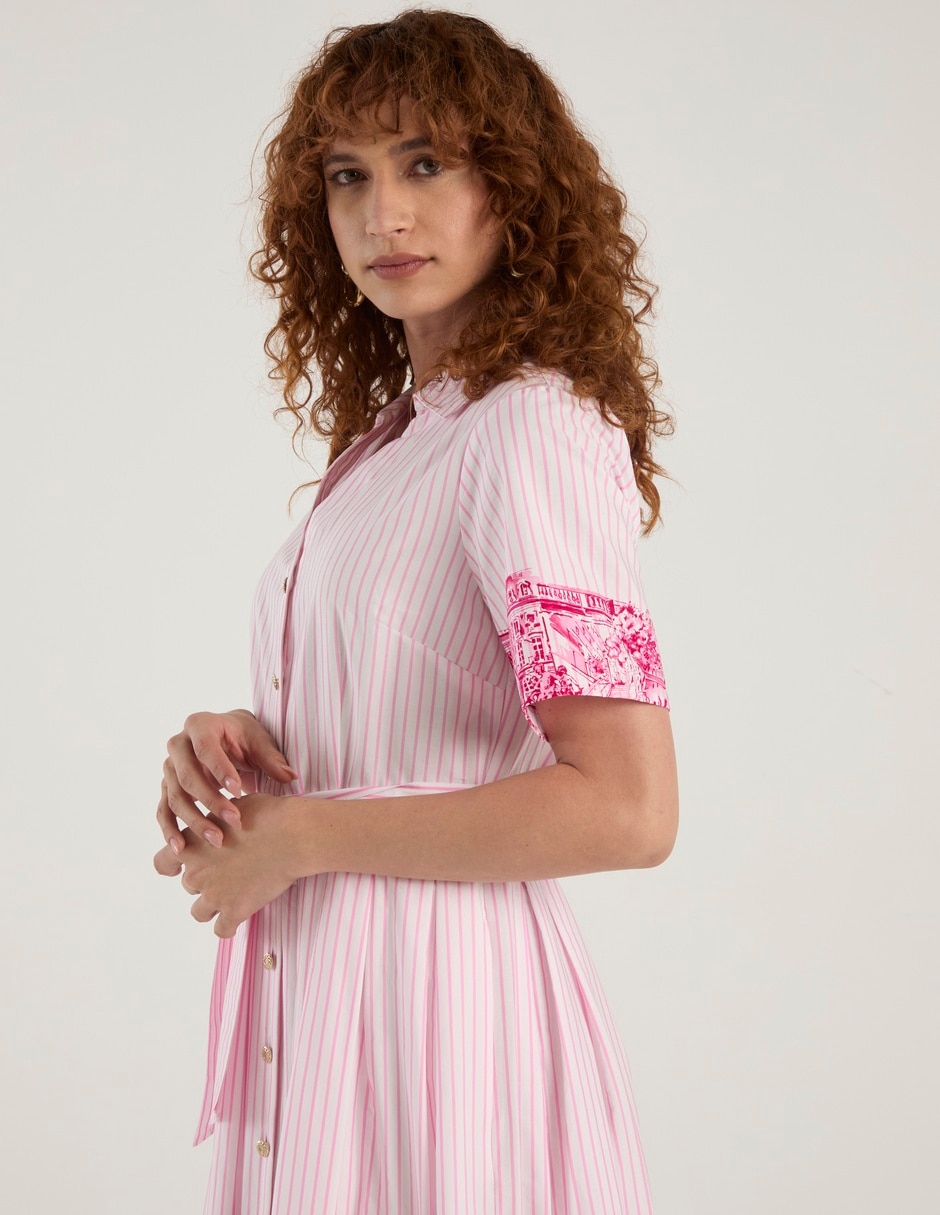 Vestido midi casual para mujer