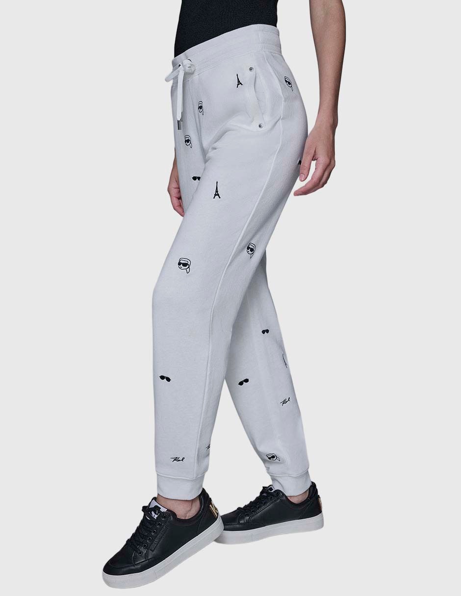 Pants slim con agujeta para mujer 3