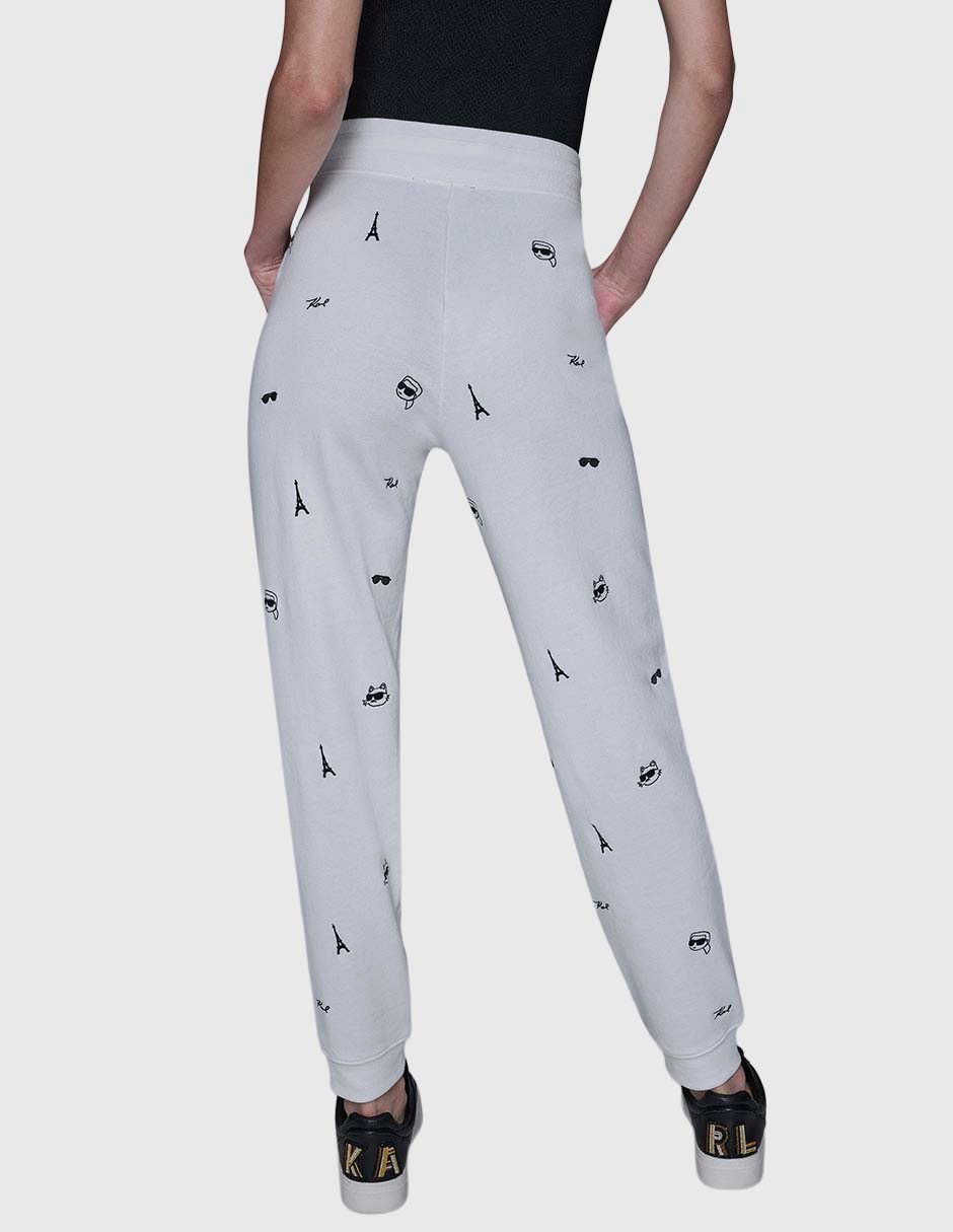 Pants slim con agujeta para mujer 4